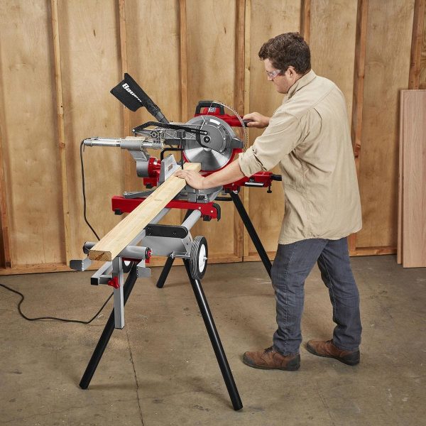 BAUER - 400 lb. Mobile Folding Miter Saw Stand - 58654 - Imagen 13