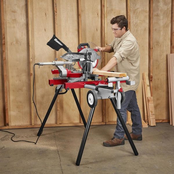 BAUER - 400 lb. Mobile Folding Miter Saw Stand - 58654 - Imagen 15
