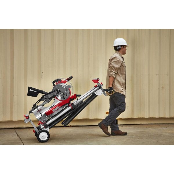 BAUER - 400 lb. Mobile Folding Miter Saw Stand - 58654 - Imagen 7