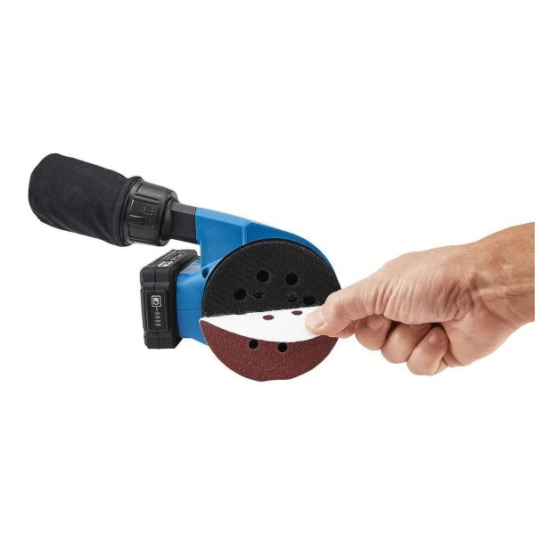 HERCULES - 20V Brushless Cordless, 5 in. Random Orbit Sander - Tool Only - 58700 - Imagen 8