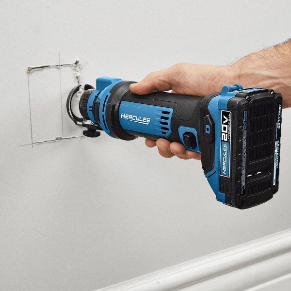 HERCULES - 20V Cordless Drywall Cut-Out Tool - Tool Only - 58747 - Imagen 8