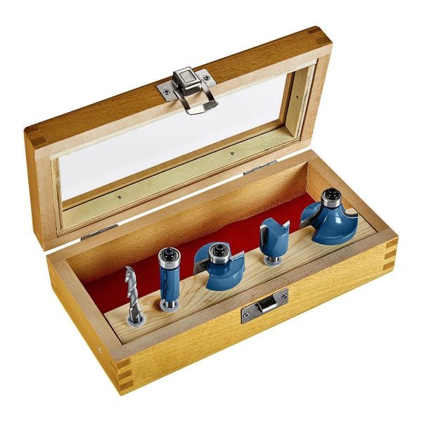 HERCULES - Carbide Router Bit Set, 5-Piece - 58749 - Imagen 2