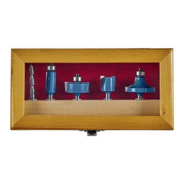 HERCULES - Carbide Router Bit Set, 5-Piece - 58749 - Imagen 4