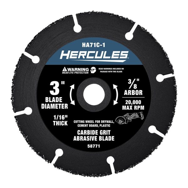 HERCULES - 3 in. Carbide Grit Abrasive Blade - 58771 - Imagen 2