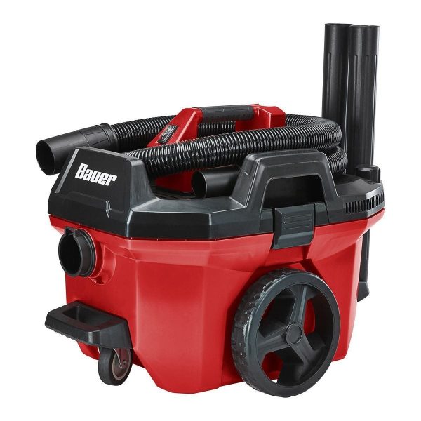BAUER - 20V Inalámbrico, Aspiradora Húmeda/Seca de 7 Galones – Solo Herramienta - 58774 - Imagen 4