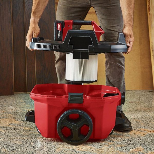 BAUER - 20V Inalámbrico, Aspiradora Húmeda/Seca de 7 Galones – Solo Herramienta - 58774 - Imagen 7