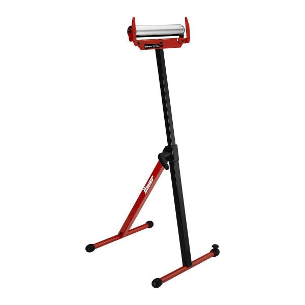 BAUER - 250 lb. Capacity Adjustable Roller Stand with Edge Guide - 58810 - Imagen 4