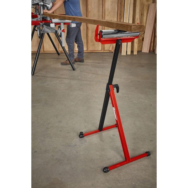 BAUER - 250 lb. Capacity Adjustable Roller Stand with Edge Guide - 58810 - Imagen 7