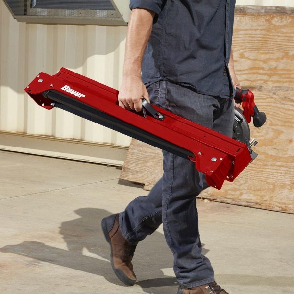 BAUER - 29 in. Steel Folding Sawhorse, 600 lb. Capacity - 58819 - Imagen 7