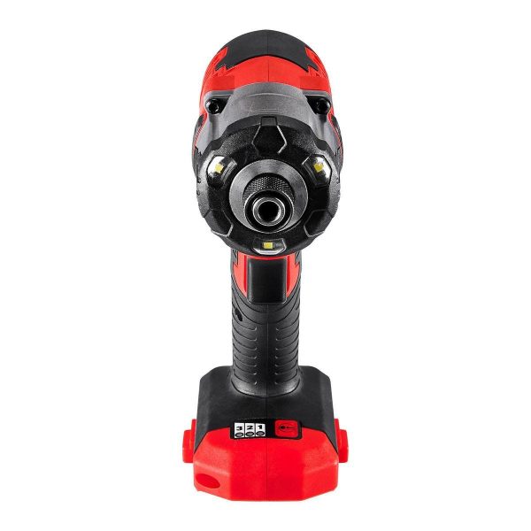 BAUER - 20V Brushless Cordless, 1/4 in. Hex, 3-Speed Impact Driver - Tool Only - 58847 - Imagen 5