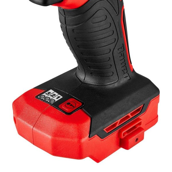 BAUER - 20V Brushless Cordless, 1/4 in. Hex, 3-Speed Impact Driver - Tool Only - 58847 - Imagen 8