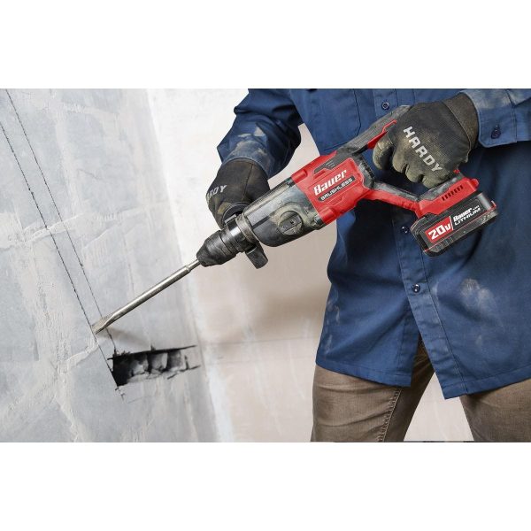 BAUER - 20V Brushless Cordless, 1 in. SDS-PLUS Type Rotary Hammer - Tool Only - 58848 - Imagen 12