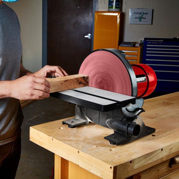BAUER - 12 in., 1-1/4 HP Disc Sander - 58862 - Imagen 11