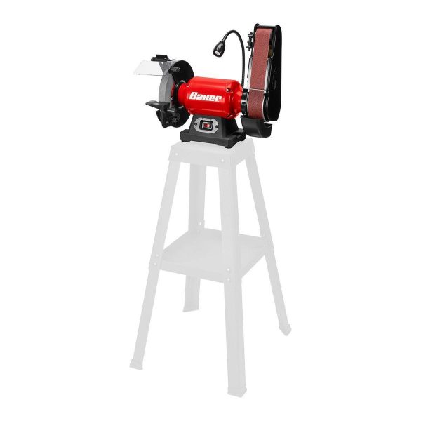 BAUER - 8 in. Bench Grinder with Belt Sander - 58871 - Imagen 9