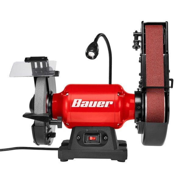 BAUER - 8 in. Bench Grinder with Belt Sander - 58871 - Imagen 3
