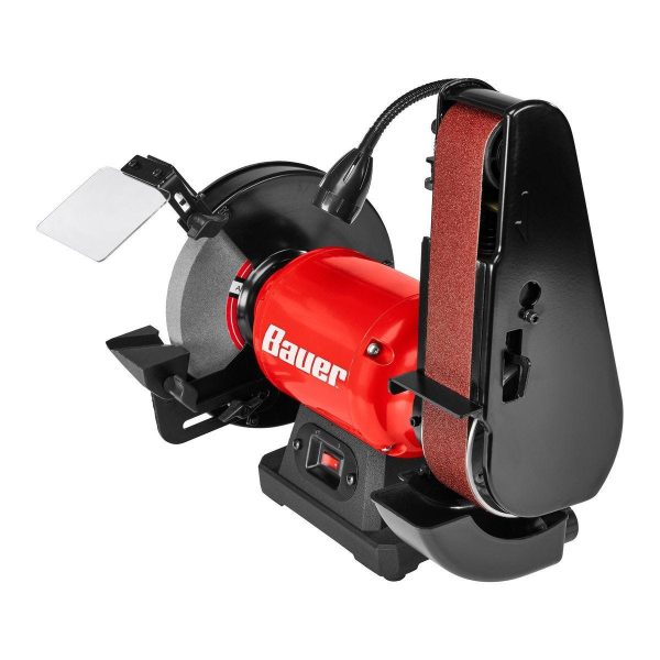 BAUER - 8 in. Bench Grinder with Belt Sander - 58871 - Imagen 4