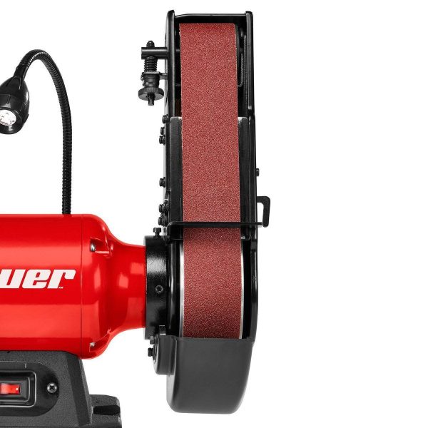BAUER - 8 in. Bench Grinder with Belt Sander - 58871 - Imagen 7