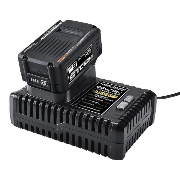HERCULES - 20/12V Dual-Voltage Fan-Cooled Lithium-Ion Battery Charger - 58922 - Imagen 4
