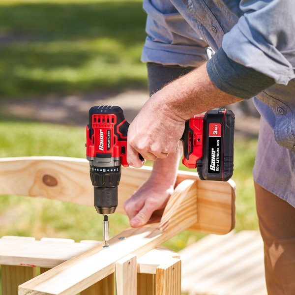 BAUER - 20V Brushless Cordless, 1/2 in. Drill/Driver - Tool Only - 58952 - Imagen 11