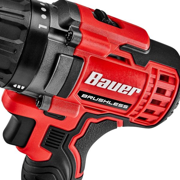 BAUER - 20V Brushless Cordless, 1/2 in. Drill/Driver - Tool Only - 58952 - Imagen 4