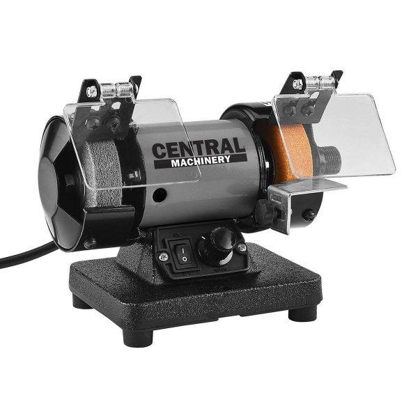 CENTRAL MACHINERY - Esmeril de Banco 3 pulgadas con Eje Flexible - 58967 - Imagen 3