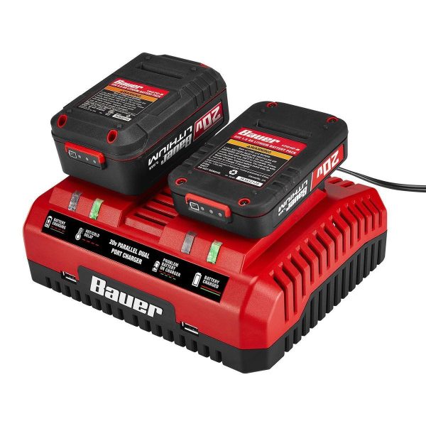 BAUER - 20V Dual-Port Charger - 58985 - Imagen 9