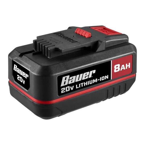 BAUER - 20V 8 Ah Batería de Litio-Ion de Alta Capacidad - 58993 - Imagen 3