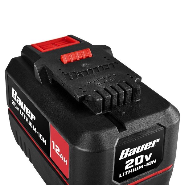 BAUER - 20V 12 Ah High-Capacity Lithium-Ion Battery - 59097 - Imagen 5