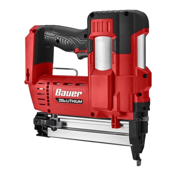 BAUER - 20V Inalámbrica, Grapadora de Corona Estrecha Calibre 18 - Solo Herramienta - 59098 - Imagen 5