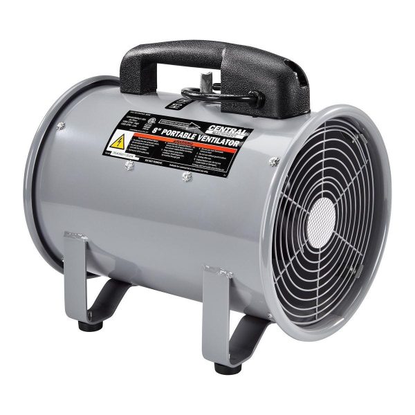 CENTRAL MACHINERY - Ventilador Portátil de 8 Pulgadas - 59156 - Imagen 3