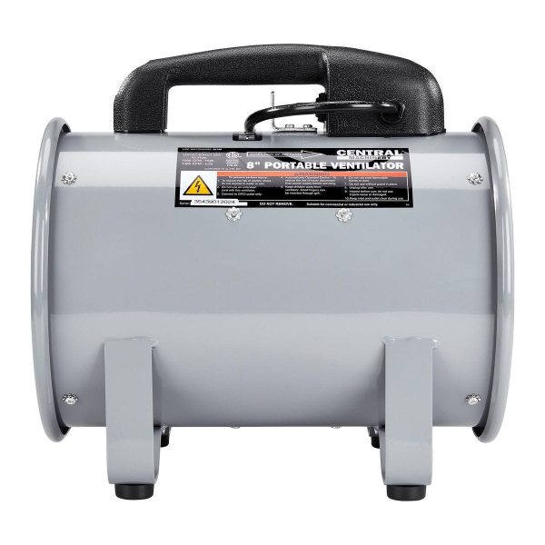 CENTRAL MACHINERY - Ventilador Portátil de 8 Pulgadas - 59156 - Imagen 5