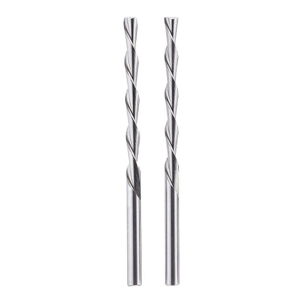 HERCULES - 1/8 in. M2 High-Speed Steel Spiral Cut-Out Bits, 2-Pack - 59162 - Imagen 2