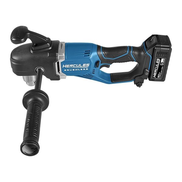 HERCULES - 20V Brushless Cordless, 1/2 in. Variable-Speed Right Angle Drill - Tool Only - 59178 - Imagen 4