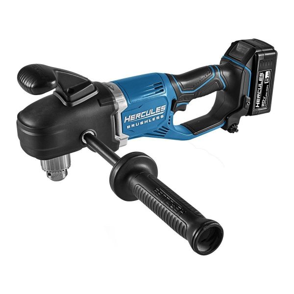 HERCULES - 20V Brushless Cordless, 1/2 in. Variable-Speed Right Angle Drill - Tool Only - 59178 - Imagen 7