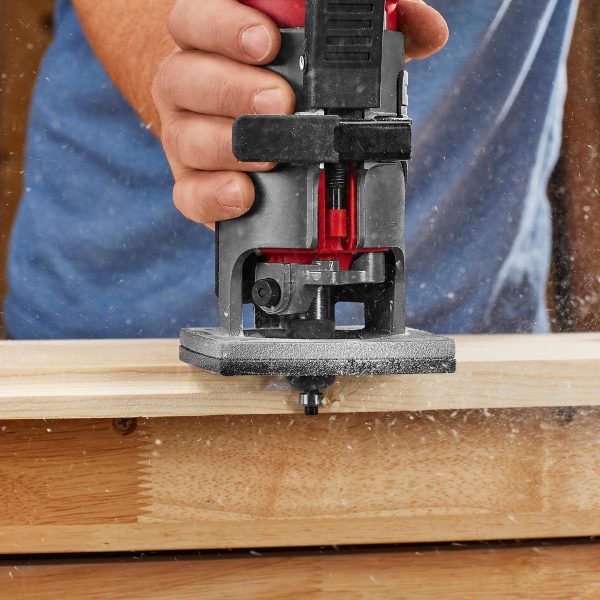 BAUER - Carbide Tip Decorative Router Bit Set, 4-Piece - 59301 - Imagen 7