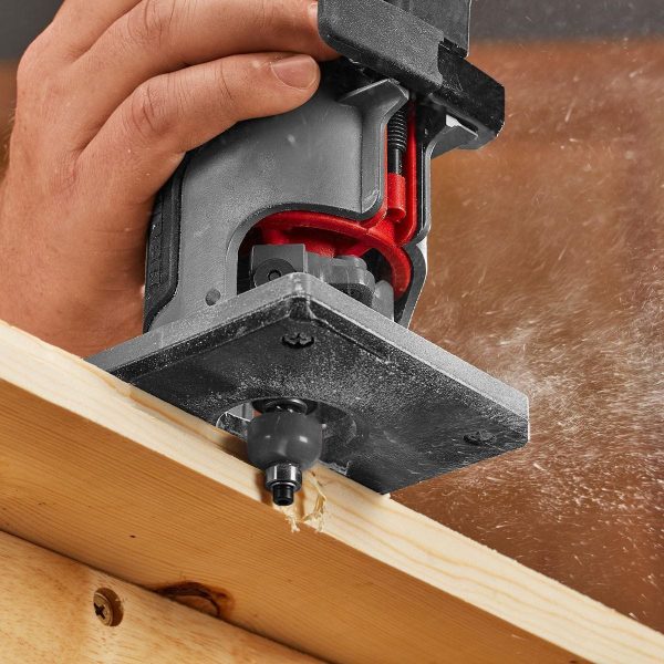 BAUER - Carbide Tip Decorative Router Bit Set, 4-Piece - 59301 - Imagen 11