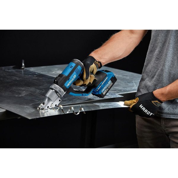 HERCULES - 20V Cordless, 14 Gauge Double-Cut Metal Shears - Tool Only - 59302 - Imagen 11