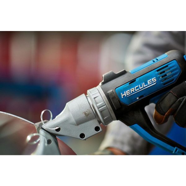 HERCULES - 20V Cordless, 14 Gauge Double-Cut Metal Shears - Tool Only - 59302 - Imagen 6