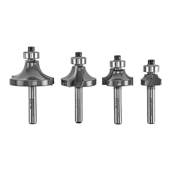 BAUER - Roundover Router Bit Set, 4-Piece - 59308 - Imagen 3