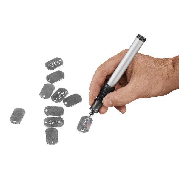 WARRIOR - Grabador Micro Inalámbrico con Punta de Bola de Diamante - 59340 - Imagen 5