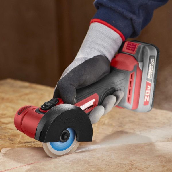 BAUER - 20V Inalámbrica, Herramienta de Corte de 3 Pulgadas - Solo Herramienta - 59365 - Imagen 9