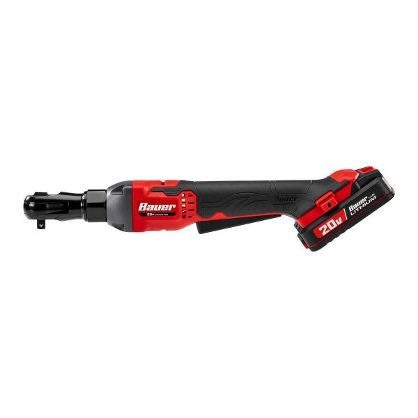 BAUER - 20V Cordless, 3/8 in. Ratchet - Tool Only - 59366 - Imagen 8