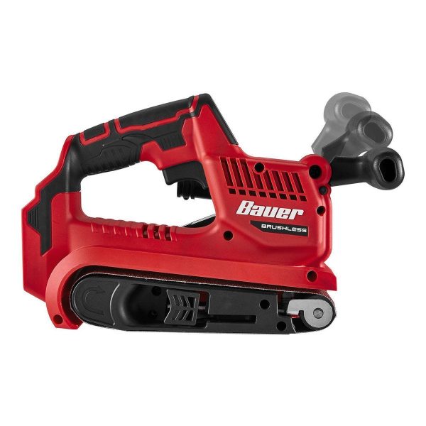 BAUER - 20V Brushless Cordless, 3 in. x 18 in. Belt Sander - Tool Only - 59377 - Imagen 8