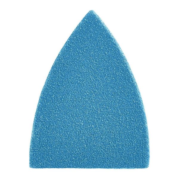 HERCULES - 220 Grit Hook and Loop Finger Detail Sanding Sheets with Ceramic Alumina Grain, 5-Pack - 59393