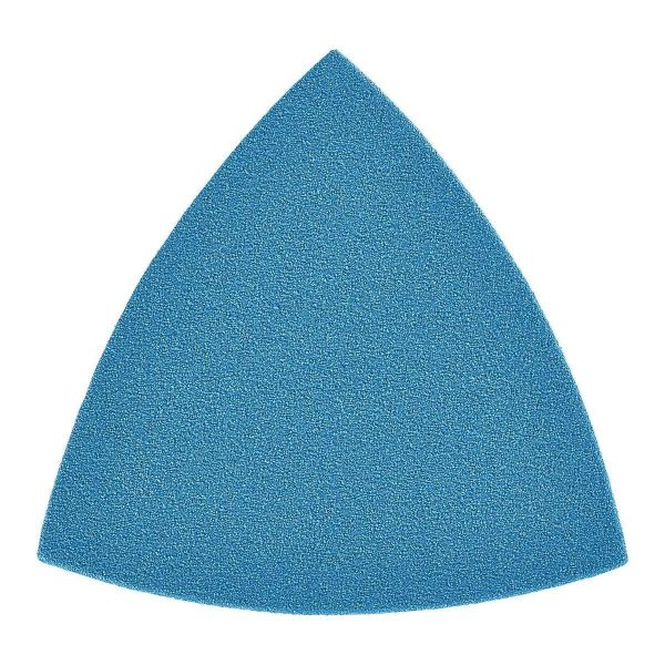 HERCULES - 120-Grit Hook-and-Loop Triangle Detail Sanding Sheets for Oscillating Multi-Tools, 5-Pack - 59395