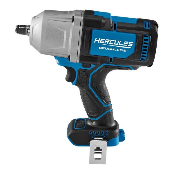 HERCULES - Llave de impacto inalámbrica brushless de alto torque 1/2 pulgada con anillo de fricción - Solo herramienta - 59398 - Imagen 3