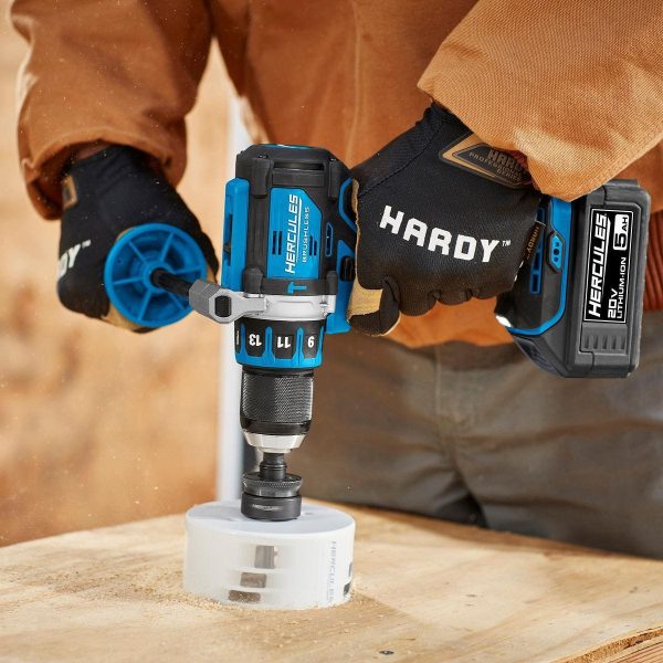 HERCULES - 20V Brushless Cordless, 1/2 in. Compact Hammer Drill/Driver - Tool Only - 59419 - Imagen 11