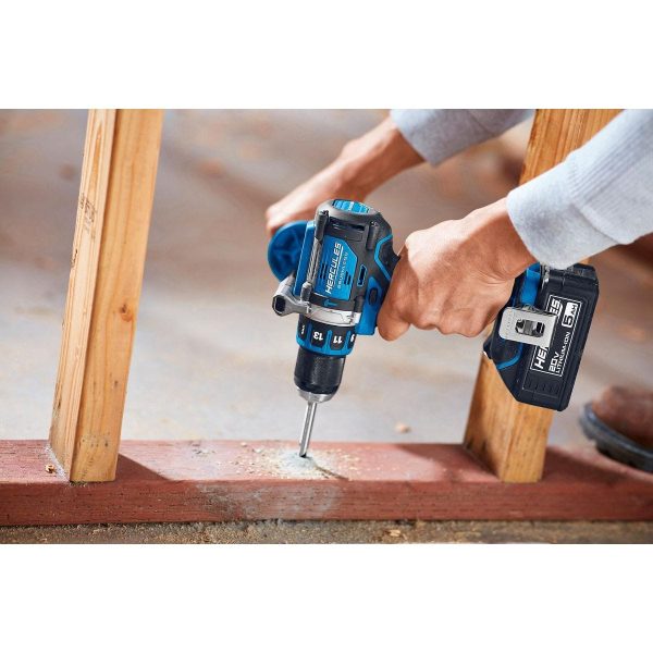 HERCULES - 20V Brushless Cordless, 1/2 in. Compact Hammer Drill/Driver - Tool Only - 59419 - Imagen 14