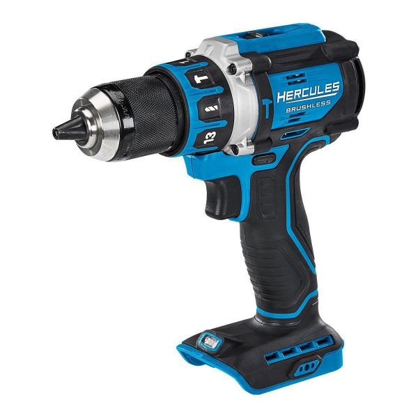HERCULES - 20V Brushless Cordless, 1/2 in. Compact Hammer Drill/Driver - Tool Only - 59419 - Imagen 3