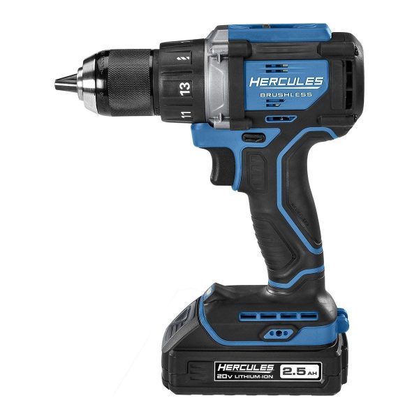 HERCULES - 20V Brushless Cordless 1/2 in. Drill/Driver - Tool Only - 59420 - Imagen 14